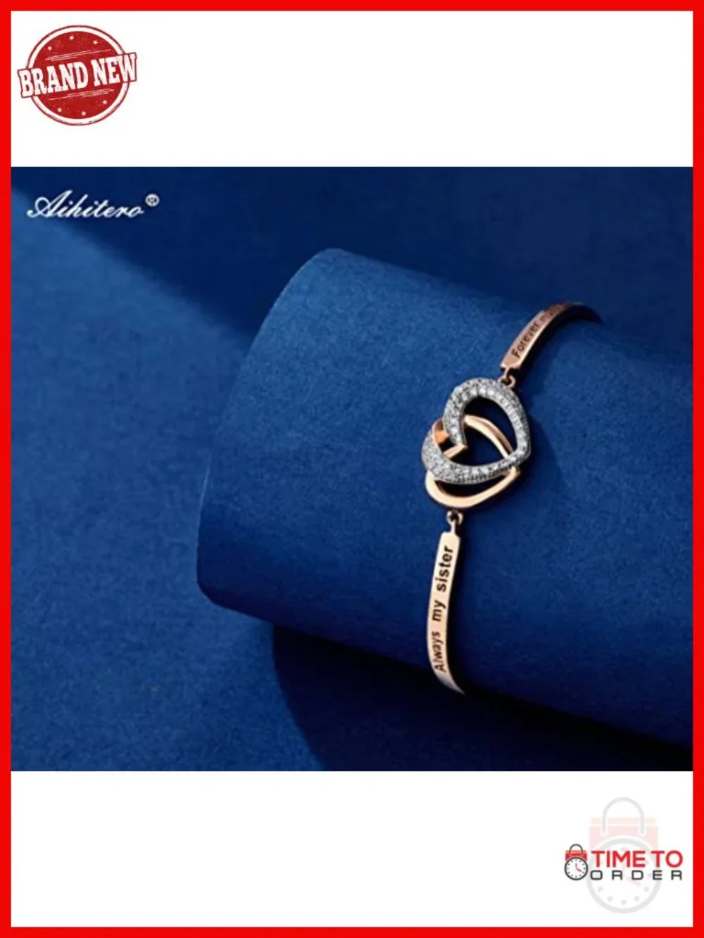 Sister Bangle Bracelet Best Friend Gift Engraved Message 925